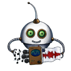 /audio/waveform Robot